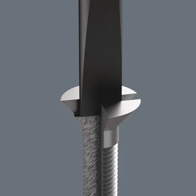 Alt view image 4 of 7 - 05117994001 Kraftform Micro 2035 Slotted Electronics Precision Screwdriver, 2.5mm Head, 50mm Blade Length