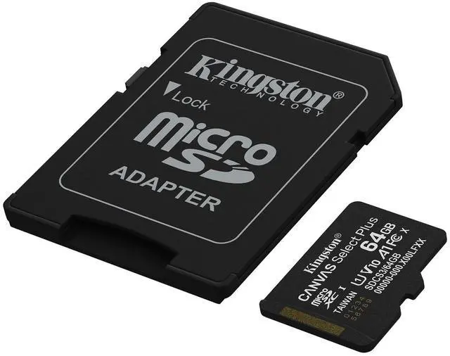 Alt view image 6 of 10 - Kingston MicroSD Canvas Select Plus 150MB/s Memory Card 64GB
