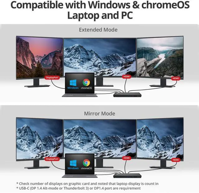 Alt view image 11 of 14 - SIIG USB-C Triple Video MST Docking Station with PD JU-DK0R11-S1 Brown Box