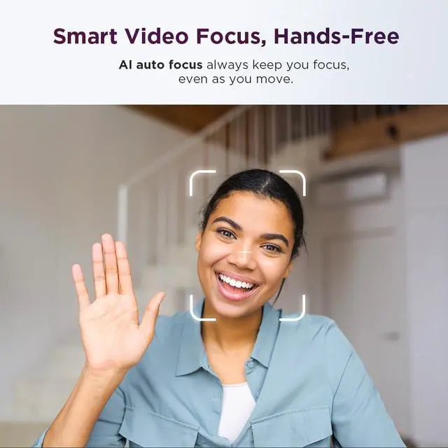 Alt view image 5 of 10 - Lenovo Webcam 4 Megapixel 30 fps Black USB 2.0 Type C 1 Pack 4XC1Q25245