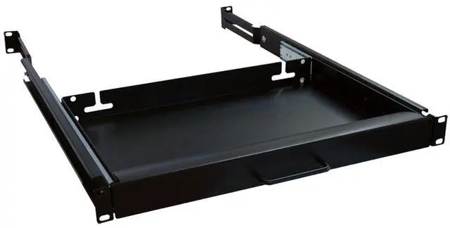 Alt view image 2 of 2 - Tripp Lite SRSHELF4PKYBD Rack Enclosure Server Cabinet Keyboard Shelf 25 Pound Capacity