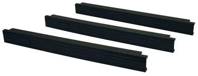 Alt view image 4 of 4 - Tripp Lite SR1UPANEL10 Rack Enclosure Cabinet 10 Pieces Cooling Blanking Panel 1URM