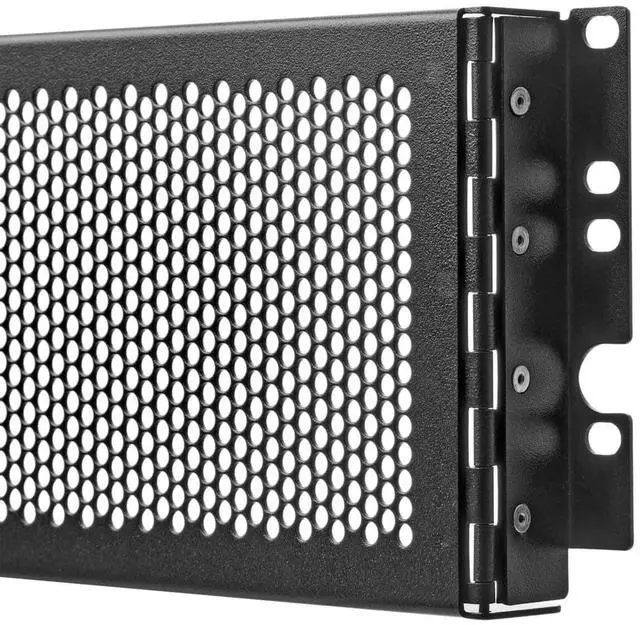 Alt view image 11 of 14 - Tripp Lite 3U Front SmartRack Hinged Standoff Security Cage for Rack Equipment