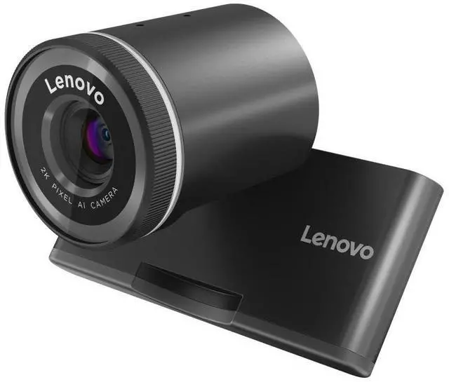 Alt view image 6 of 10 - Lenovo Webcam 4 Megapixel 30 fps Black USB 2.0 Type C 1 Pack 4XC1Q25245