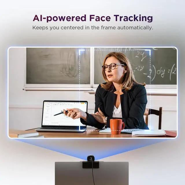 Alt view image 9 of 10 - Lenovo Webcam 4 Megapixel 30 fps Black USB 2.0 Type C 1 Pack 4XC1Q25245