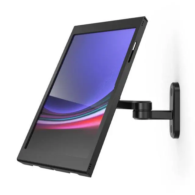 Alt view image 4 of 4 - Compulocks Galaxy Tab S9/S10 Ultra 14.6" Apex Enclosure Core Stand Design with Slim Fit, Tablet Protection Accessories Secure Ultimate User-Friendly Stand for Meeting and Business Events - Black