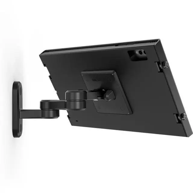 Alt view image 2 of 4 - Compulocks Galaxy Tab S9/S10 Ultra 14.6" Apex Enclosure Core Stand Design with Slim Fit, Tablet Protection Accessories Secure Ultimate User-Friendly Stand for Meeting and Business Events - Black