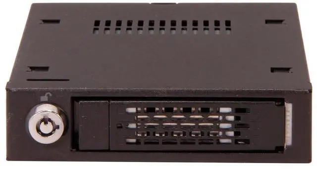 Alt view image 3 of 6 - IcY DOcK Rugged 2.5 SATA HDD & SSD Hot Swap Mobile Rack for 3.5 Drive Bay - ToughArmor MB991SK-B
