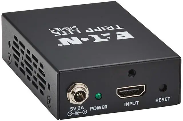 Alt view image 5 of 7 - Tripp Lite Series 2-Port HDMI Splitter, 8K@60Hz, 1 in 2 Out, Mirror/Duplicate Only, Multi-Resolution Support, Mounting Kit, International Power Adapter, Plug-and-Play, 1-Year Warranty (B118-002-8K)