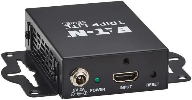 Alt view image 6 of 7 - Tripp Lite Series 2-Port HDMI Splitter, 8K@60Hz, 1 in 2 Out, Mirror/Duplicate Only, Multi-Resolution Support, Mounting Kit, International Power Adapter, Plug-and-Play, 1-Year Warranty (B118-002-8K)