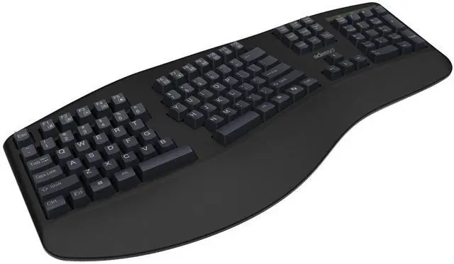 Alt view image 15 of 20 - Adesso EasyTouch 150 Keyboard - Cable Connectivity - USB Interface - 104 Key(s) - CoPilot Hot Key(s) - Windows, Mac OS - English (US) - PC, Mac - CHERRY MX Brown Keyswitch