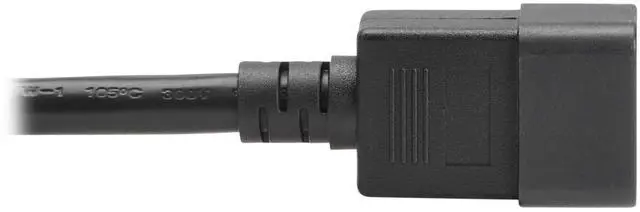 Alt view image 5 of 7 - Tripp Lite C20 to C21 Power Cord for 250V Servers, PDUs, UPS, & IT Network Devices - 2 Foot / 0.6 Meters - Heavy-Duty 12 AWG, 20A, Lifetime Manufacturer's Warranty (P035-002)