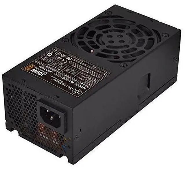 Alt view image 6 of 6 - SilverStone Technology 300W Fixed Cable TFX Power Supply 80 Plus Bronze TX300