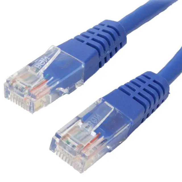 Alt view image 2 of 7 - Tripp Lite Cat5e 350MHz Molded Patch Cable (RJ45 M/M) - Blue, 7-ft.(N002-007-BL)