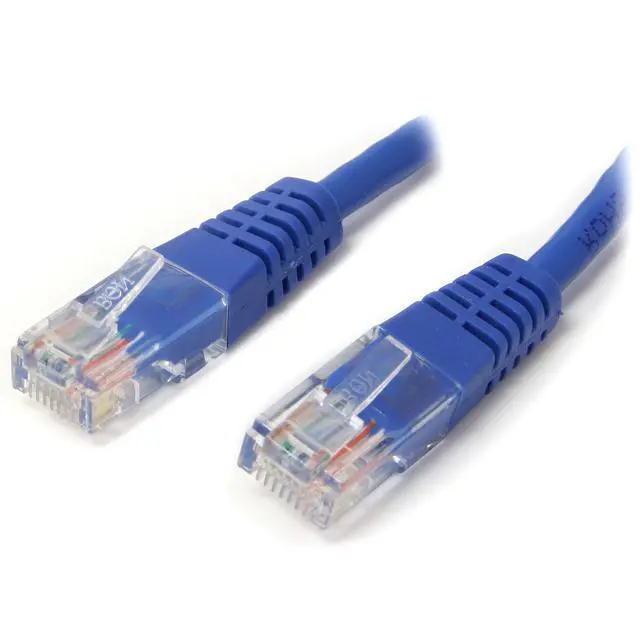 Alt view image 6 of 7 - Tripp Lite Cat5e 350MHz Molded Patch Cable (RJ45 M/M) - Blue, 7-ft.(N002-007-BL)