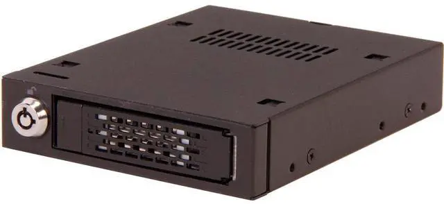 Alt view image 2 of 6 - IcY DOcK Rugged 2.5 SATA HDD & SSD Hot Swap Mobile Rack for 3.5 Drive Bay - ToughArmor MB991SK-B