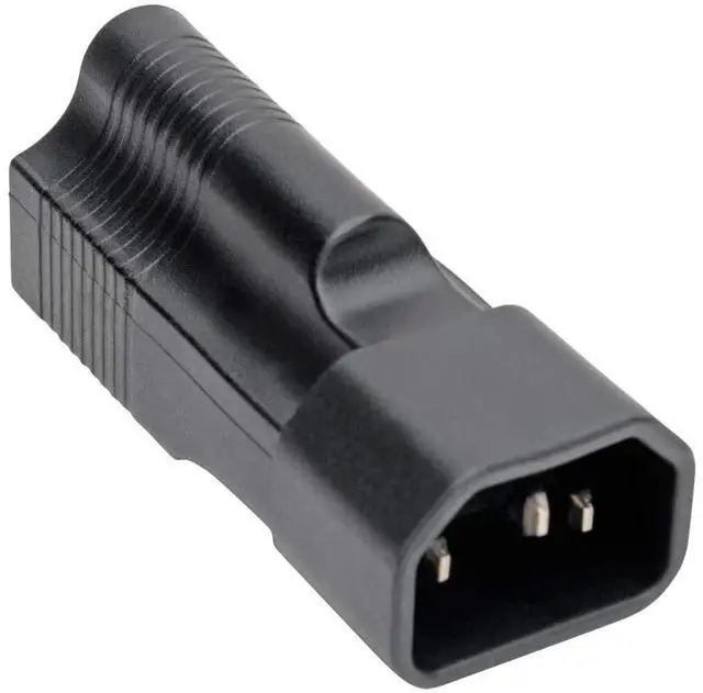Alt view image 8 of 11 - Tripp Lite NEMA 5-15R to C14 Power Cord Adapter Converter 10A 125V Black