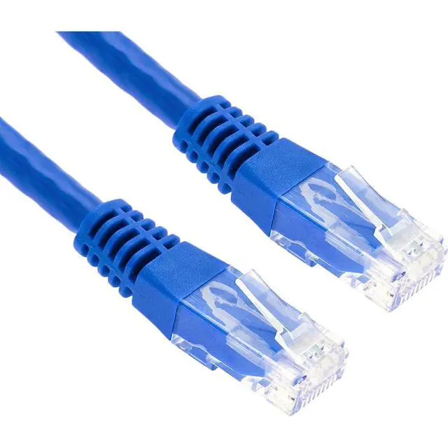 Alt view image 7 of 7 - Tripp Lite Cat5e 350MHz Molded Patch Cable (RJ45 M/M) - Blue, 7-ft.(N002-007-BL)