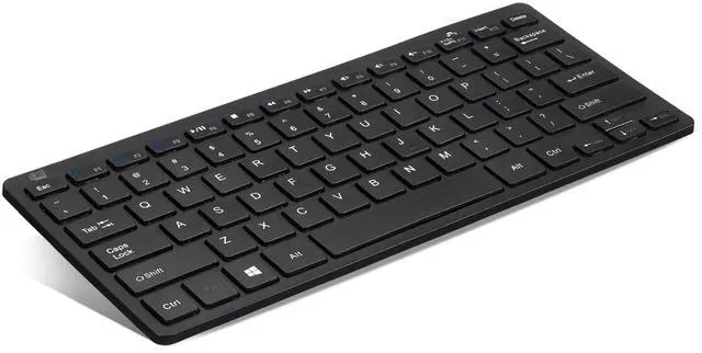 Alt view image 20 of 20 - Adesso Bluetooth Wireless SlimTouch Mini Keyboard WKB1100BB