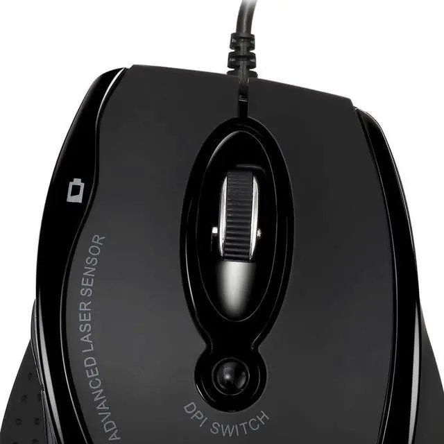 Alt view image 14 of 19 - ADESSO IMOUSEG2 ADESSO USB ERGONOMIC OPTICAL MOUSE, WITH ADJUSTABLE DPI, INTERNET NAVIGATIONAL B