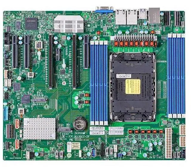 Main image of Supermicro MBD-X13SEI-TF Server Motherboard - Intel C741 - Intel Xeon 4thGen/5thGen Support - 8 DIMM Slots - 10 SATA (6Gbps) - Bulk Packaging