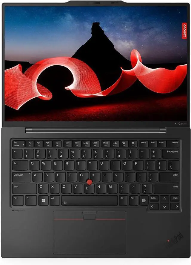 Alt view image 11 of 14 - Lenovo ThinkPad X1 Carbon Gen 13 21NX00F9US 14" Notebook - Intel Core Ultra 7 2nd Gen 255U - 32 GB - 512 GB SSD - Windows 11 Pro - Webcam - IEEE 802.11ax Wireless LAN Standard