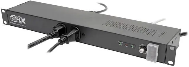 Alt view image 9 of 13 - Tripp Lite Network-Grade Rackmount Power Strip PDU, 120V, On/Off Switch, Surge Protection Option, Manufacturer's Warranty (RS, DRS, & Isobar Series)