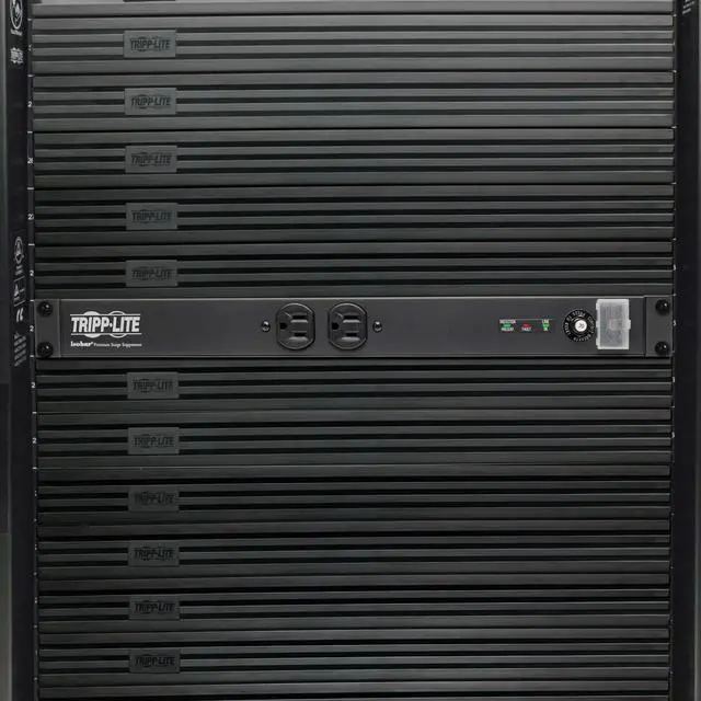 Alt view image 10 of 13 - Tripp Lite Network-Grade Rackmount Power Strip PDU, 120V, On/Off Switch, Surge Protection Option, Manufacturer's Warranty (RS, DRS, & Isobar Series)