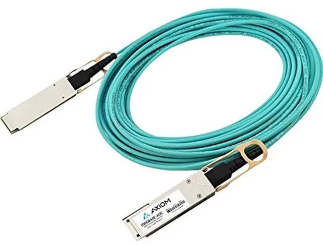 Alt view image 2 of 2 - AXIOM 25GBASE-AOC SFP28 ACTIVE OPTICAL CABLE CISCO COMPATIBLE 5M