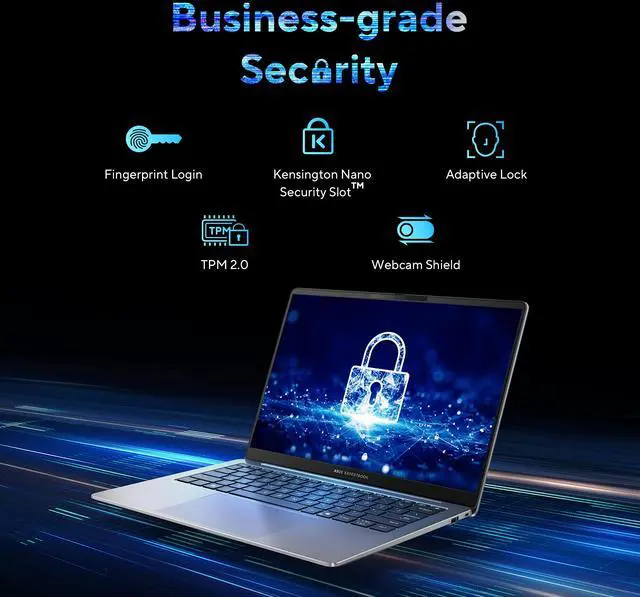 Alt view image 6 of 8 - ASUS ExpertBook P5 Copilot+ PC AI Laptop, Intel® Core 7 Processor 258V, 32GB RAM, 1TB SSD, WiFi 6E, Windows 11 Home, Misty Grey, P5405CSA-DH76