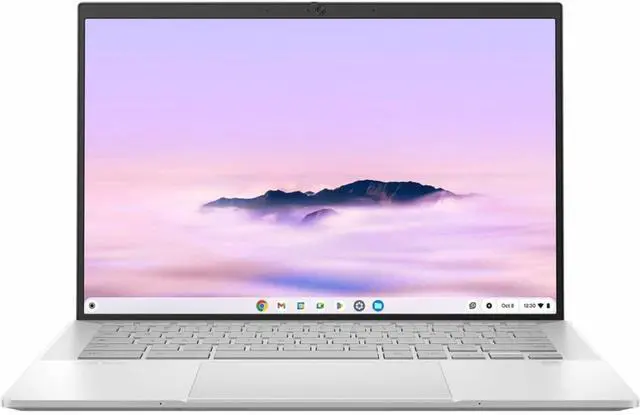Alt view image 8 of 8 - Asus ExpertBook CX54 Chromebook Plus Enterprise CX5403CMA-DB586 14" Chromebook - Intel Core Ultra 5 115U - 8 GB - 256 GB SSD - Fog Silver - ChromeOS - IEEE 802.11ax Wireless LAN Standard
