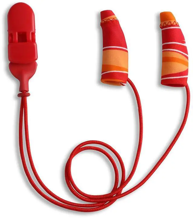 Main image of Ear Gear Mini Corded - Protect Hearing Aids or Hearing Amplifiers from Dirt, Sweat, Moisture, Loss, Wind - Fits Hearing Instruments 1" to 1.25"