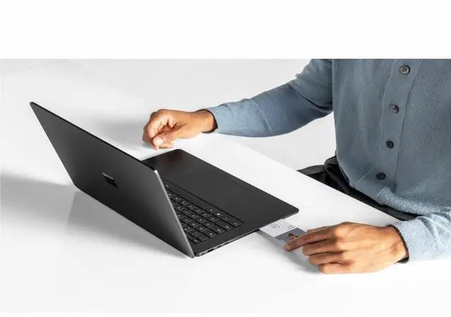 Alt view image 6 of 7 - Microsoft Surface Laptop 7 15" Touchscreen Copilot+ PC Notebook - Intel Core Ultra 7 268V (2.20 GHz) - 32 GB - 256 GB SSD - Windows 11 Pro - Intel Arc Graphics - Webcam - IEEE 802.11be  (EP2-33236)