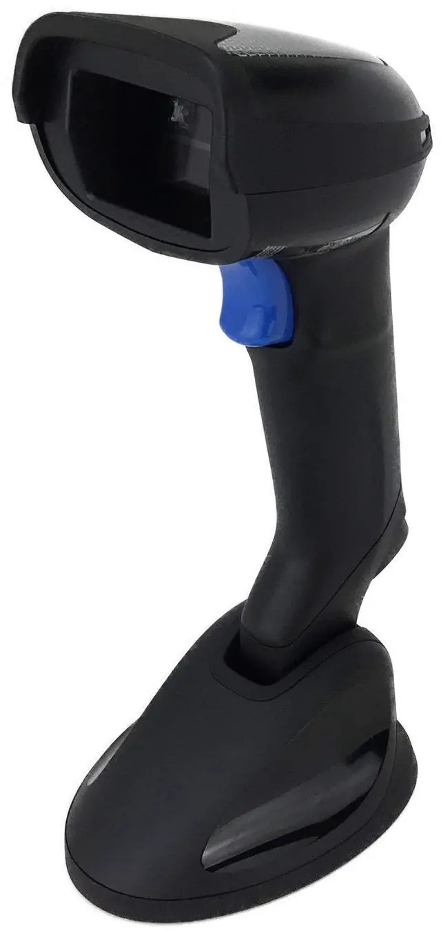 Alt view image 3 of 7 - Datalogic Gryphon GD4590-BK-B All-in-One 2D Omnidirectional Reading Barcode Scanner Kit (Permanent Tilting Stand for Handheld or Presentation Mode), Includes Power Supply, RS232 Cable and USB Cable