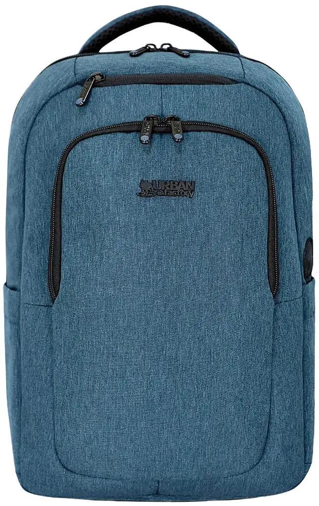 Alt view image 9 of 12 - Urban Factory CYCLEE CITY 10.5-15.6" Laptop Backpack Deep Blue ECB25UF