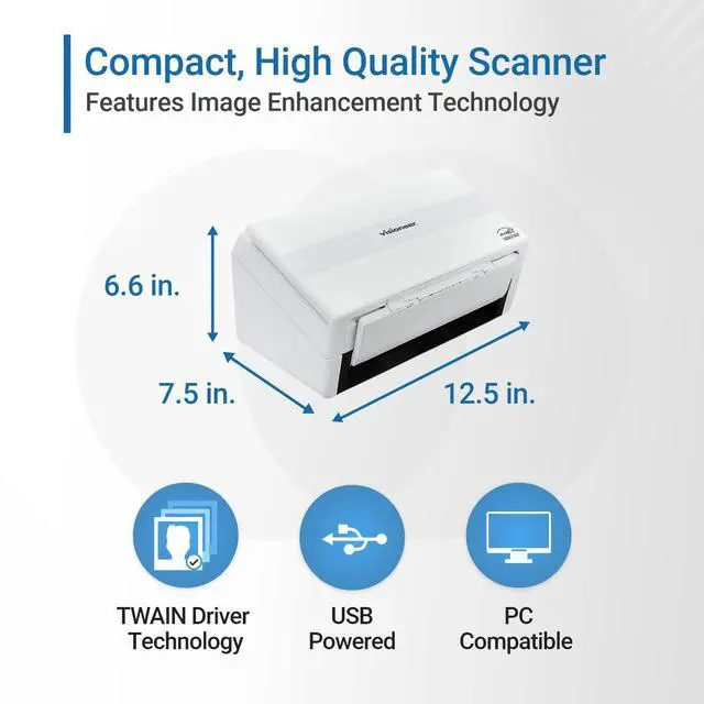 Alt view image 16 of 17 - Visioneer Patriot PD45 Document Scanner (PD45)