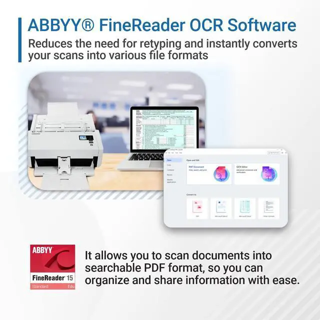 Alt view image 14 of 17 - Visioneer Patriot PD45 Document Scanner (PD45)