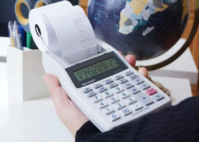 Alt view image 14 of 19 - Sharp EL-1611V Printing Calculator Black/Red Print 2 Line/Second EL1611V