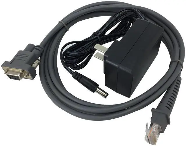 Alt view image 6 of 7 - Datalogic Gryphon GD4590-BK-B All-in-One 2D Omnidirectional Reading Barcode Scanner Kit (Permanent Tilting Stand for Handheld or Presentation Mode), Includes Power Supply, RS232 Cable and USB Cable