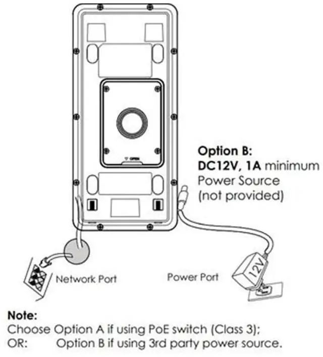 Alt view image 7 of 7 - Grandstream Networks GDS3702 Single Button Audio Door Intercom