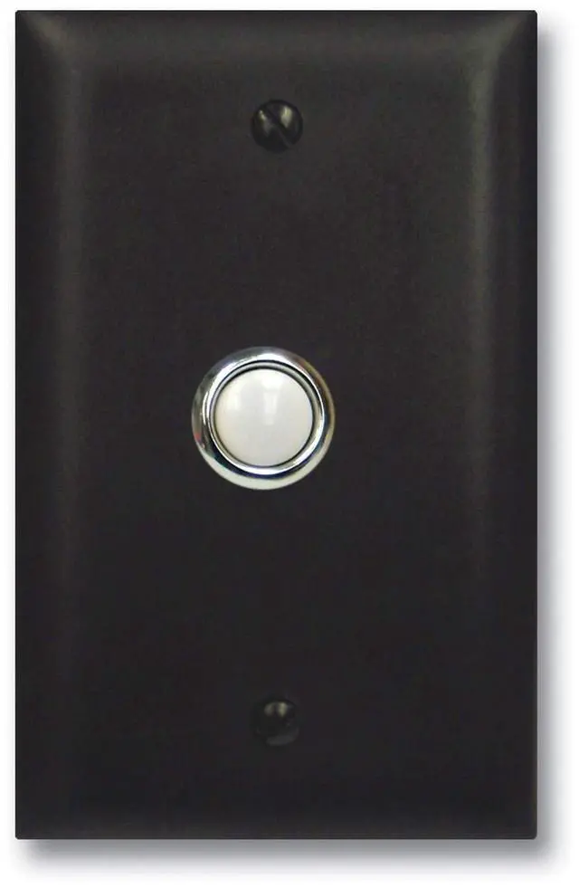 Main image of Door Bell Button Panel in Bronze