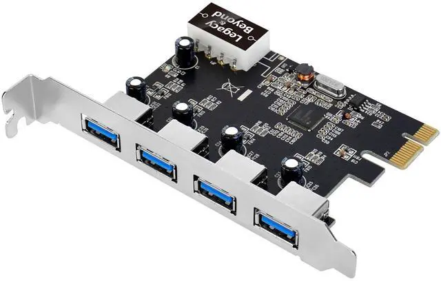 Main image of SIIG Legacy and Beyond USB 3.0 4-Port External PCIe Host Card