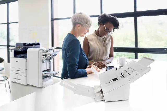 Alt view image 9 of 9 - Xerox XD50-U ADF Scanner - 600 dpi Optical - 24-bit Color - 8-bit Grayscale - 70 ppm (Mono) - 70 ppm (Color) - Color, Monochrome, Grayscale Scan - Duplex Scanning - Plastic Card, Photo - USB