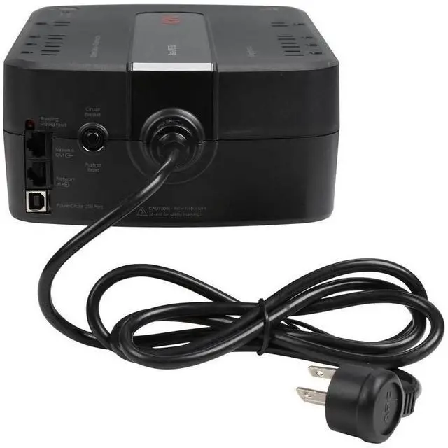 Alt view image 5 of 6 - Back-UPS 550VA / 330W Battery Backup & Surge Protector, 8 Outlets, RJ45 Ethernet Protection, BE550G Uninterruptible Power Supply for Computers, Wireless Routers, and Home Office Electronics