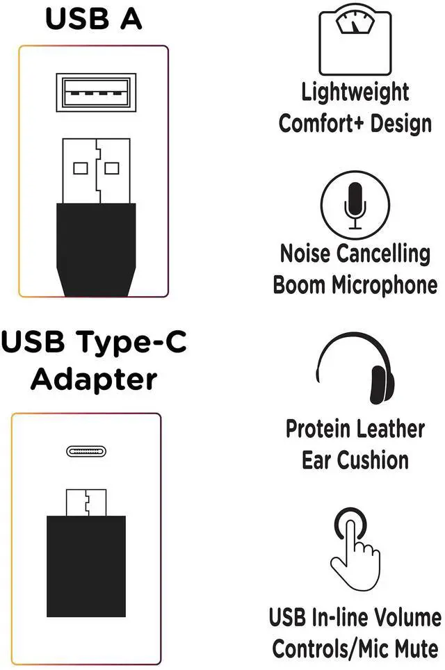 Alt view image 12 of 15 - Morpheus 360 Connect USB Mono Headset with Boom Microphone - Noise Cancelling - Reversible Design - Protein Leather Ear Cushion - in-Line Volume Controls - Mute Button - Black - HS5200MU