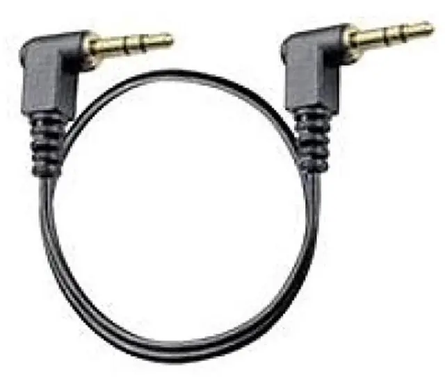 Alt view image 5 of 5 - Plantronics 84757-01 Standard Back Mount Headset Cable - Black