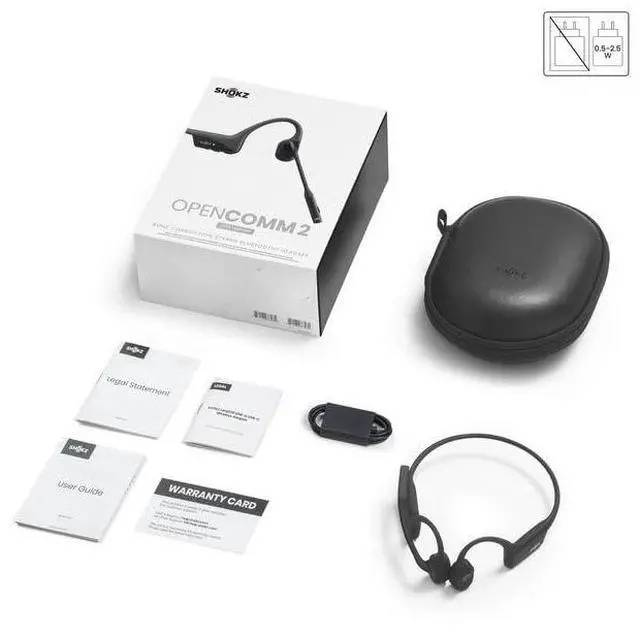 Alt view image 6 of 6 - Shokz Opencomm2 2025 Wireless Earphones One Size