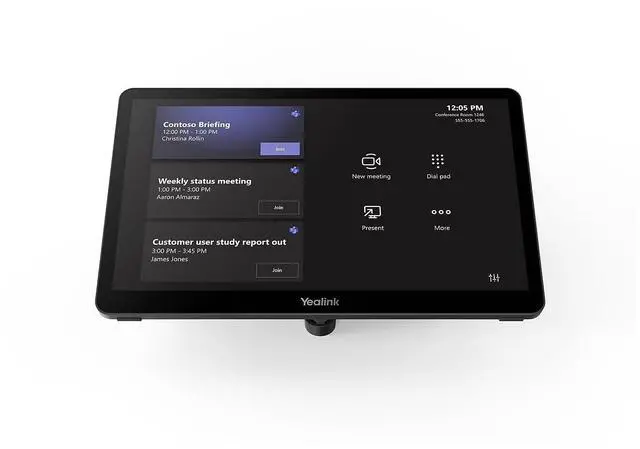 Alt view image 6 of 10 - Yealink MTouch Plus Video Conference Equipment 1306022