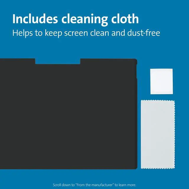 Alt view image 14 of 15 - Kensington SA15 Privacy Screen for Surface Book 2/3 15" K55522WW