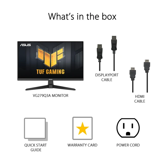 Alt view image 7 of 7 - TUF Gaming 25 (24.5 viewable) 1080P Gaming Monitor (VG259Q3A) FHD, 180Hz, 1ms, Fast IPS, Extreme Low Motion Blur, FreeSync, Variable Overdrive, Speakers, 99% sRGB, Shadow Boost